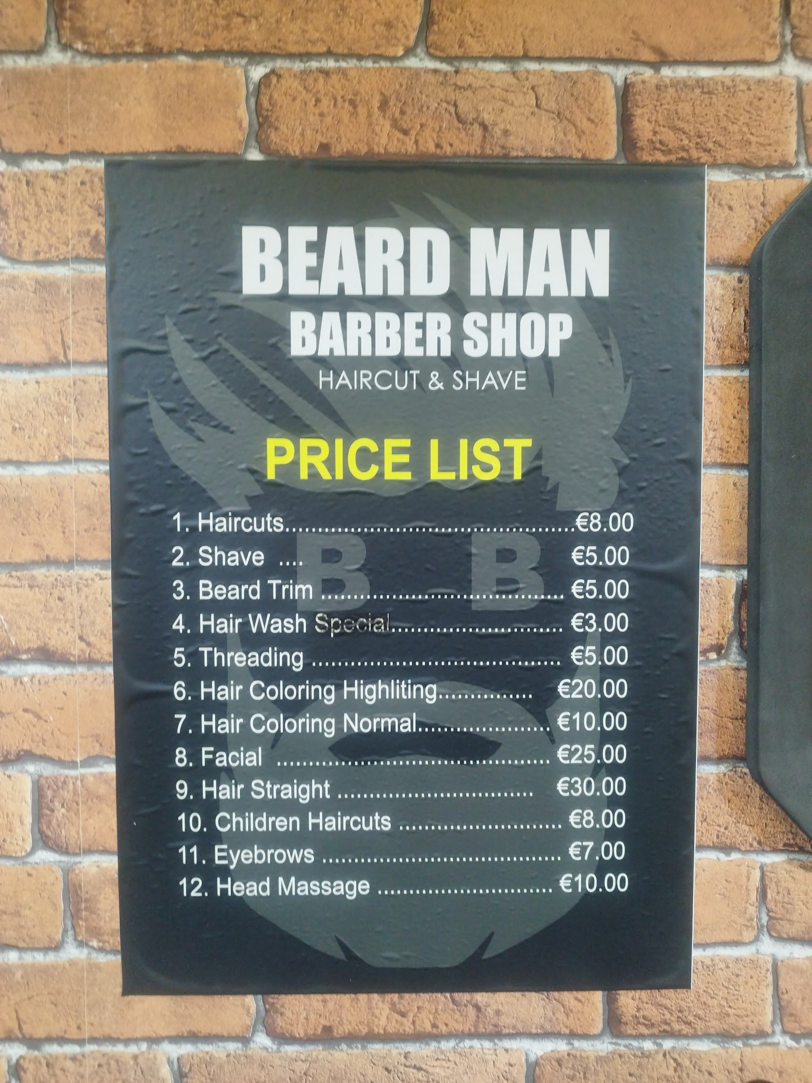Beard Man Barber shop